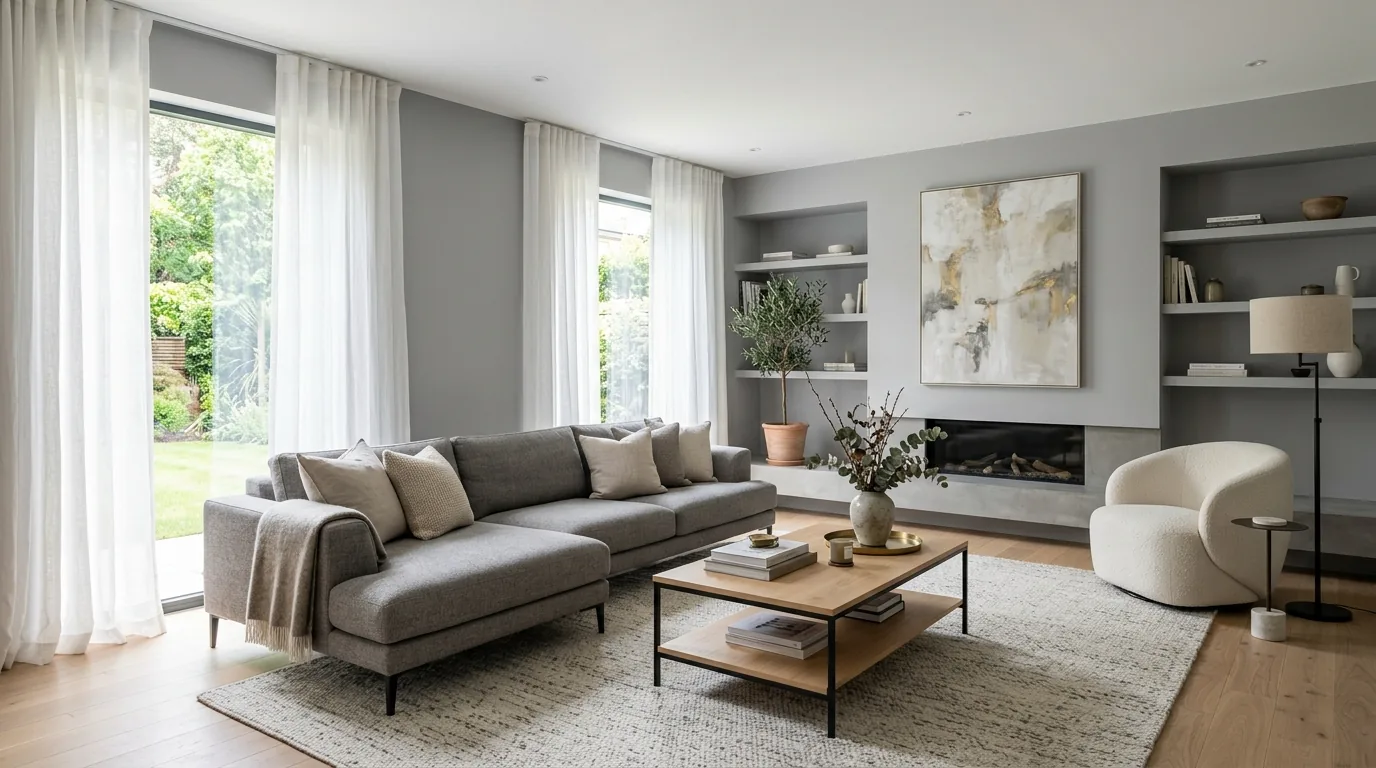 14 Sophisticated Gray Living Room Ideas for a Modern Calm Space